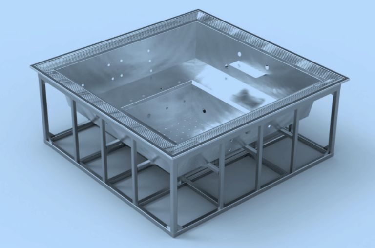 Stainless- steel Jacuzzi