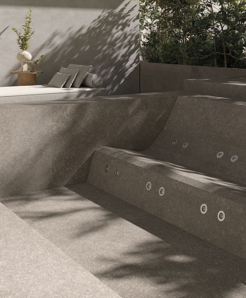custom concrete jacuzzi