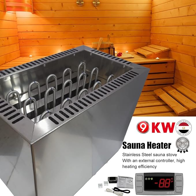 comet sauna heater 9 kw