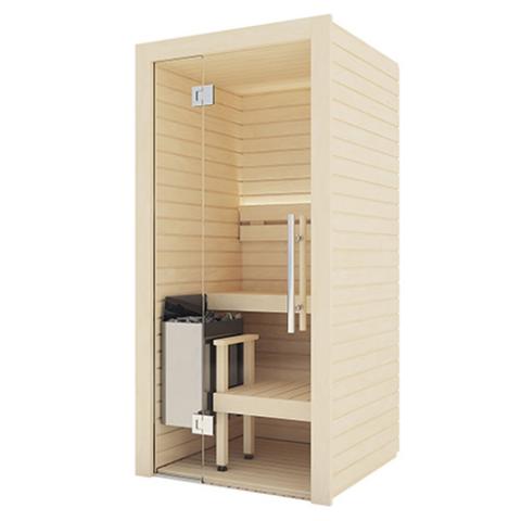 Sauna Cala Glass Mini pine Indoor